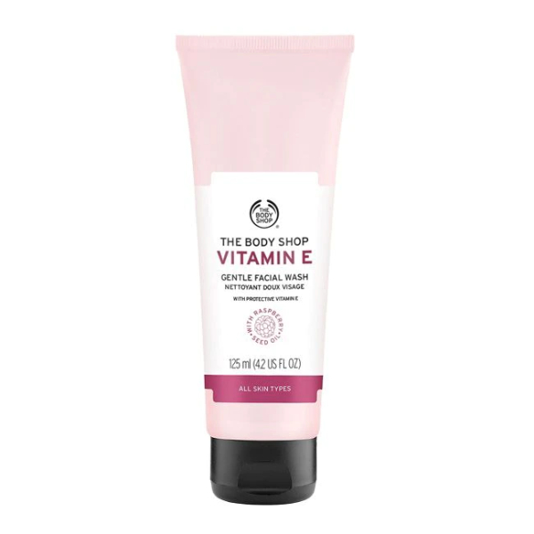 The Body Shop Vitamin E Gentle Facial Wash | Review Marsha Beauty
