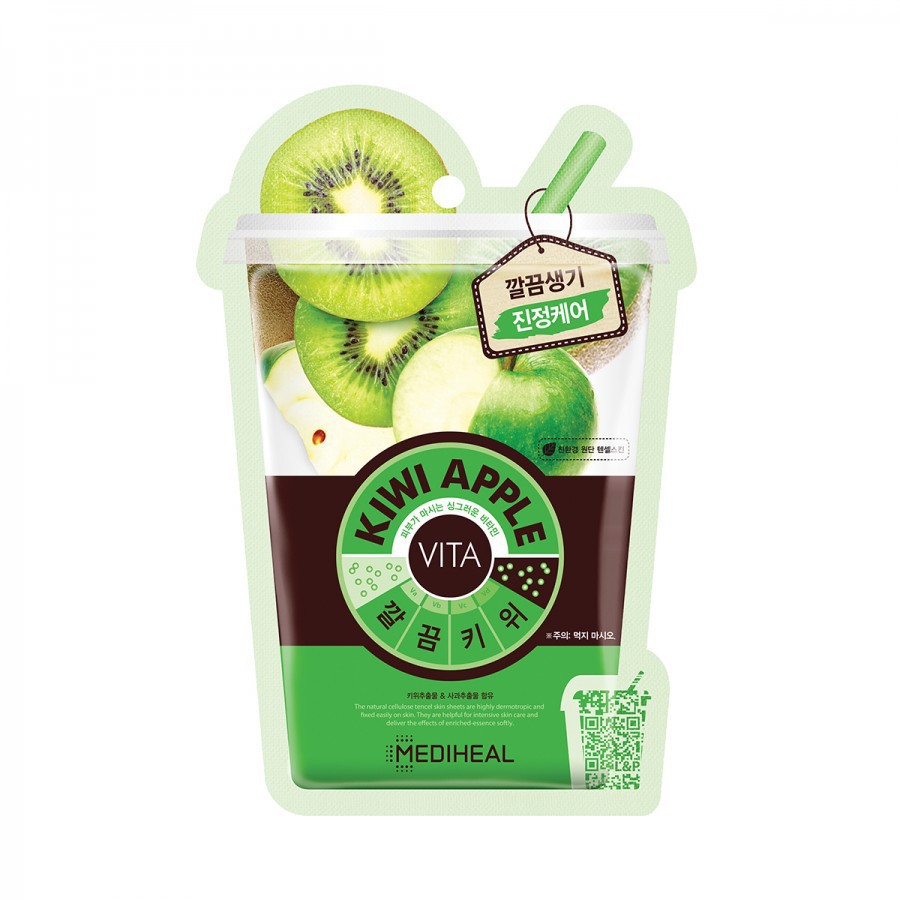 Mediheal Kiwi Apple Vita Ade Mask | Review Marsha Beauty