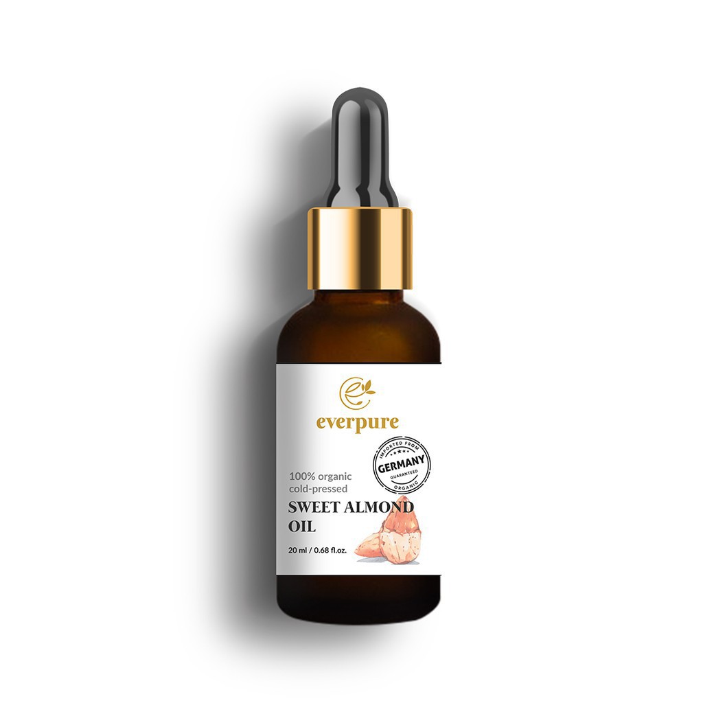 Everpure Sweet Almond Oil - Cold - Pressed | Review Marsha Beauty