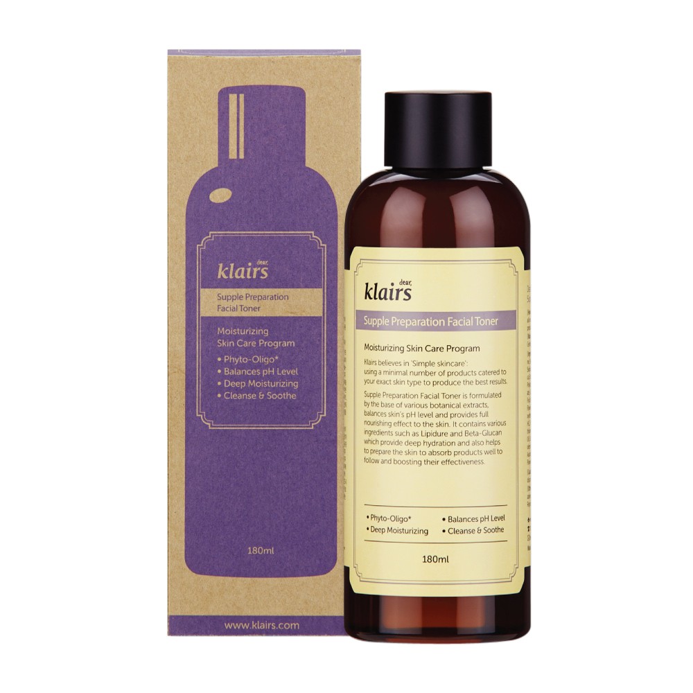 Dear Klairs Supple Preparation Facial Toner | Review Marsha Beauty