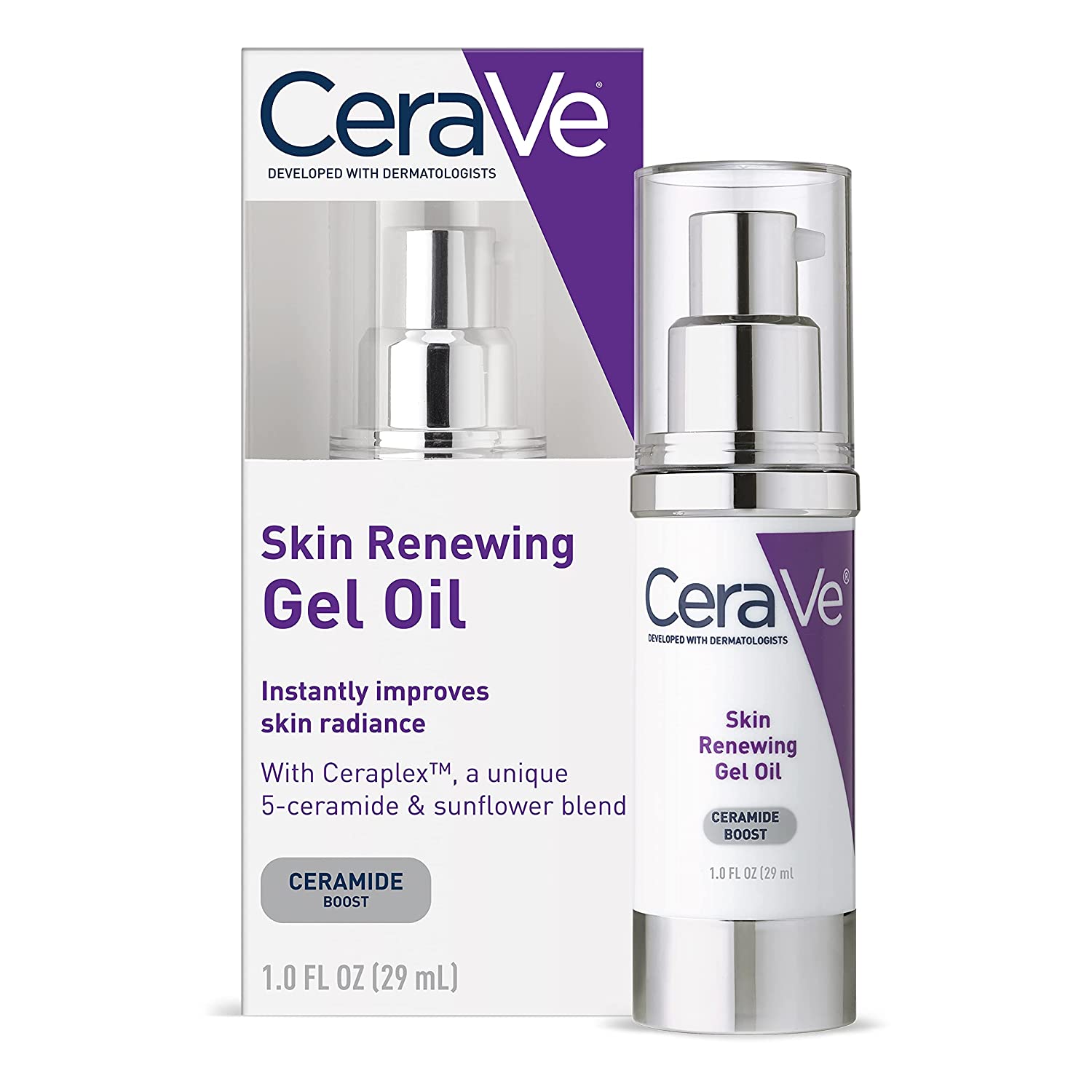CeraVe Skin Renewing Gel Oil | Review Marsha Beauty
