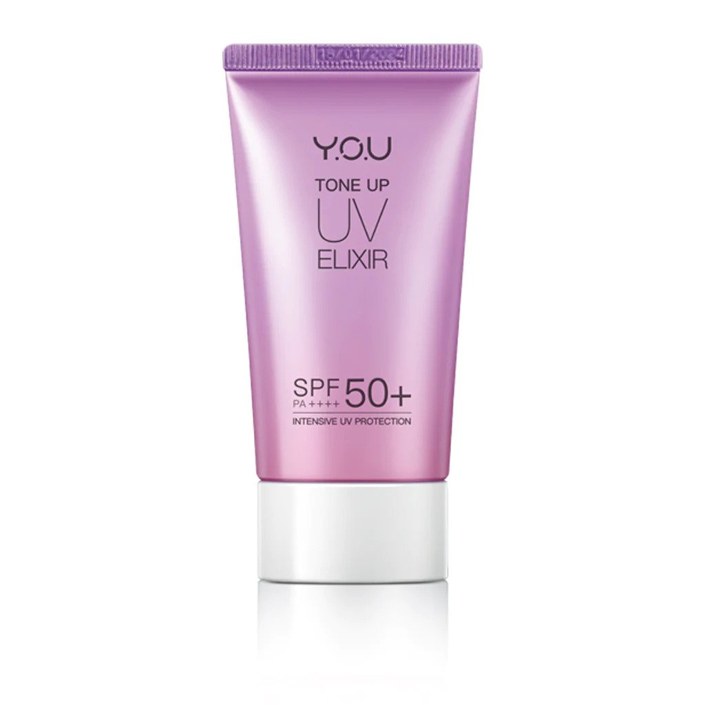Y.O.U Tone Up UV Elixir SPF 50+ PA++++ | Review Marsha Beauty