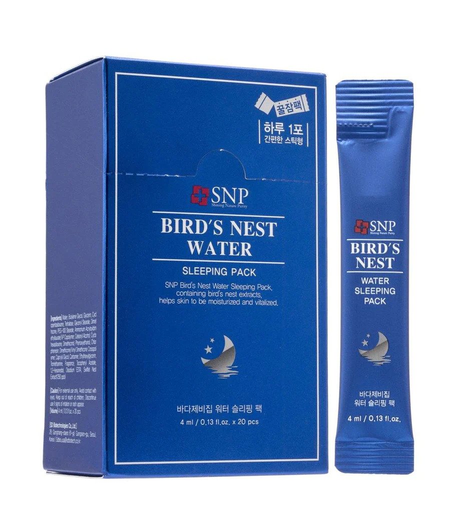 SNP Bird's Nest Water Sleeping | Review Marsha Beauty