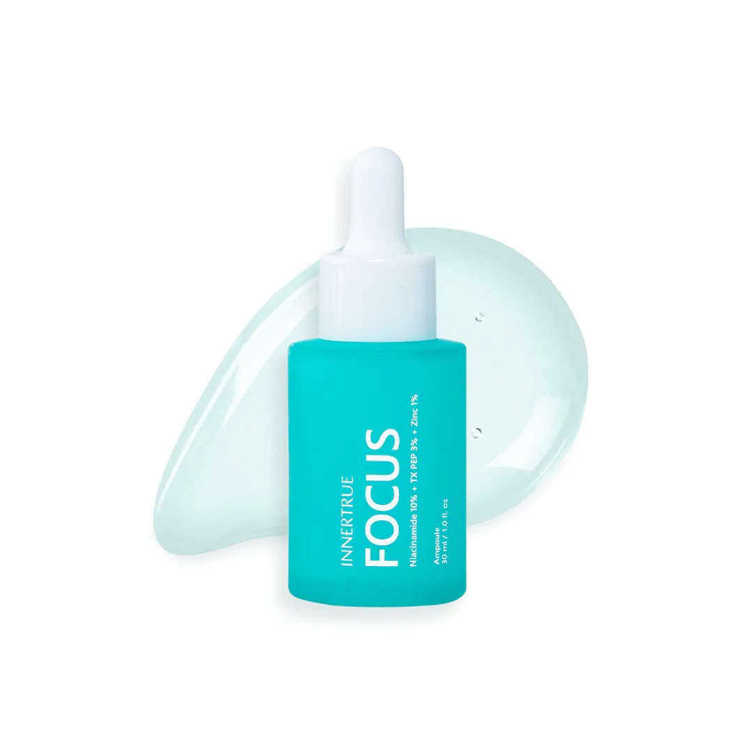 Innertrue Focus Niacinamide 10% + TX Peptide 3% + Zinc 1% Ampoule | Review Marsha Beauty