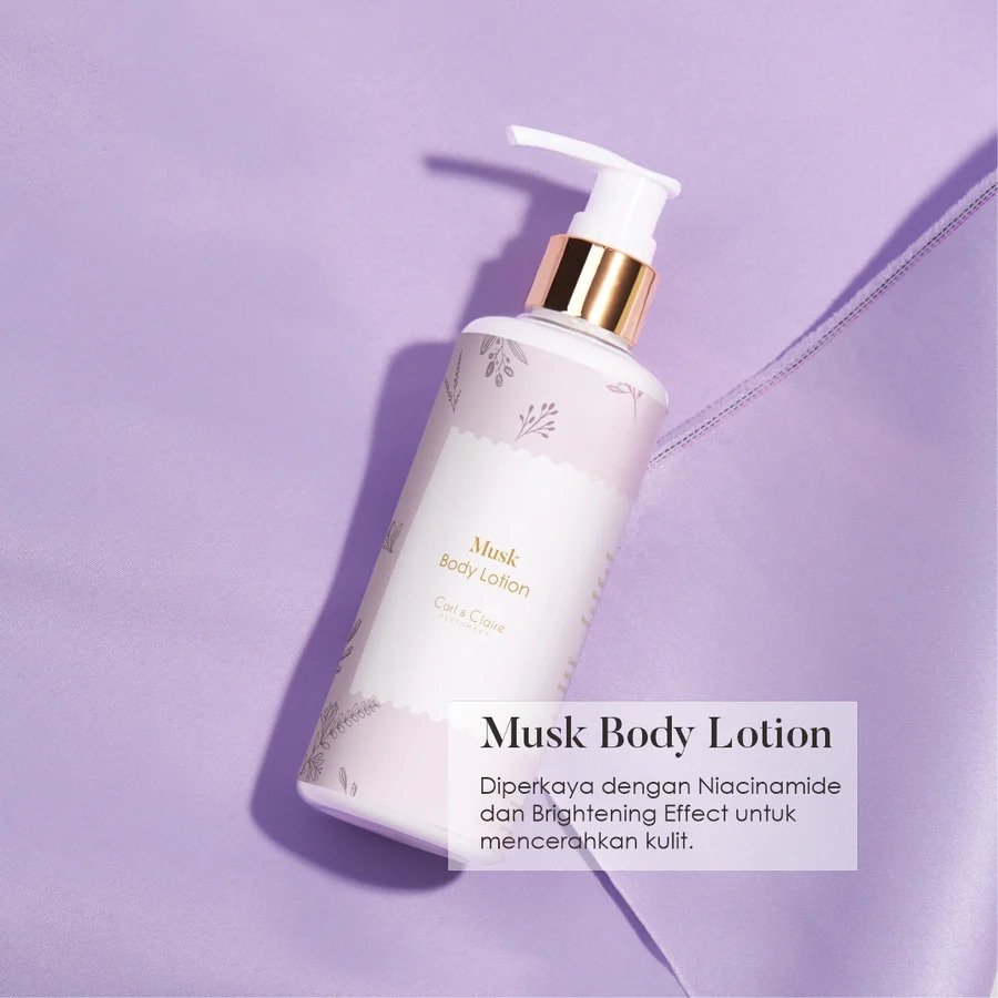 Carl & Claire Musk Body Lotion | Review Marsha Beauty