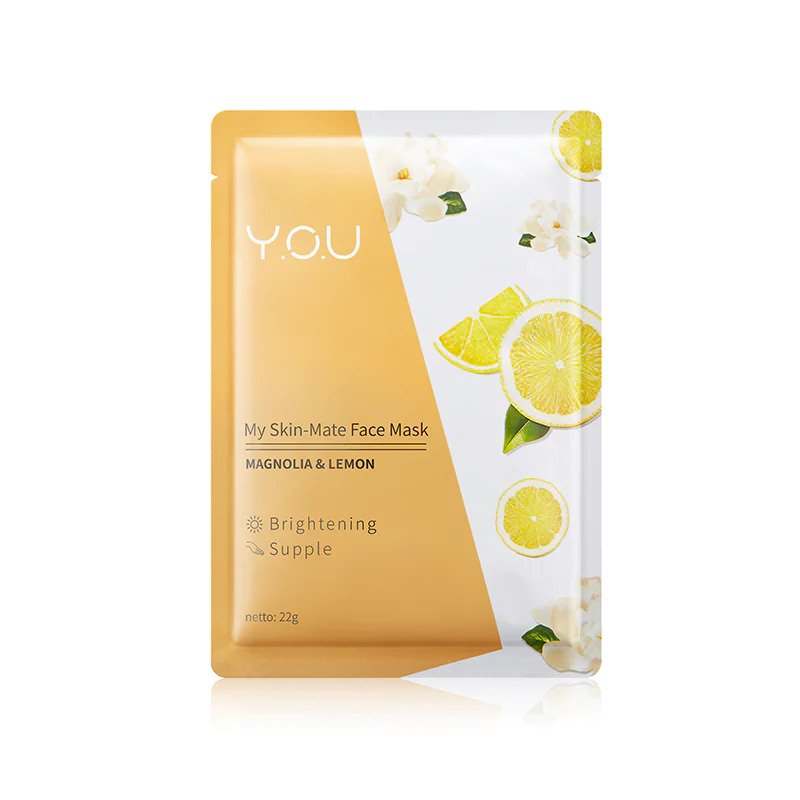 Y.O.U My Skin-Mate Face Mask Magnolia & Lemon | Review Marsha Beauty