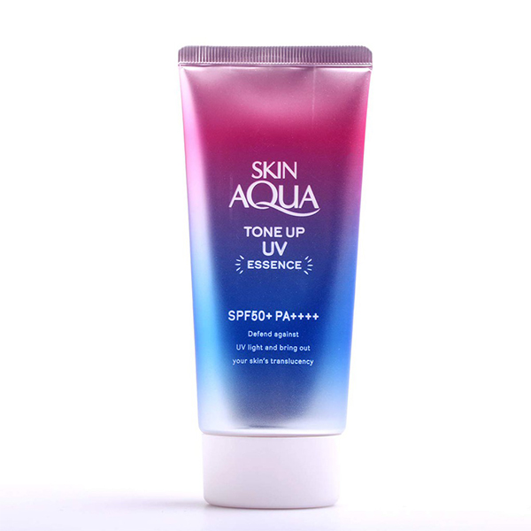 Skin Aqua Tone Up UV Essence SPF50+ PA++++ | Review Marsha Beauty
